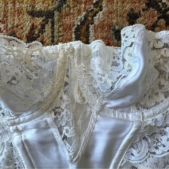 VTG Christian Dior Lace Bustier Top 36B - Picture 2 of 10